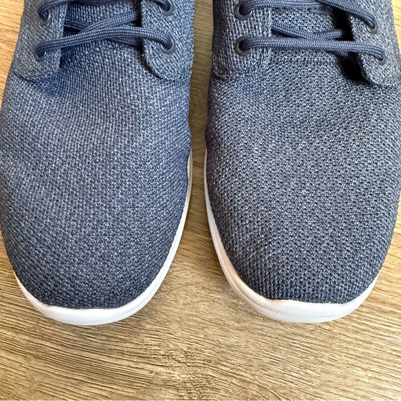 TRAVIS MATHEW The Daily 2 Knit Shoes Heather Mood Indigo Men’s 12 Navy Blue - Picture 3 of 10